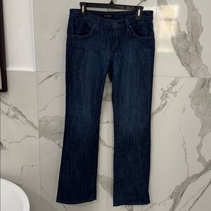 James Jeans Midnight Indigo Dry Aged Dark Blue Denim 29, Cotton